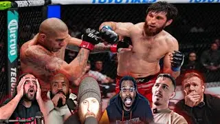 Magomed Ankalaev vs Alex Pereira Fight at UFC 313 Reaction!
