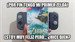 Unboxing + Emoci&oacute;n a tope 😍 Zelda y Nintendo Switch Lite 👌🏻 la combinaci&oacute;n PERFECTA