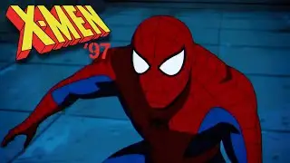 X-Men '97 - Spider-Man cameo (edited with Spider-Sense, voice lines and theme song)