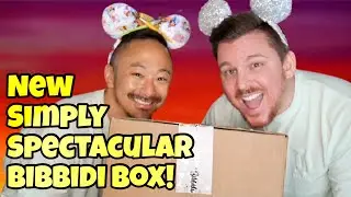 Bibbidi Boxes NEW SIMPLY SPECTACULAR BOX | Disney Unboxing