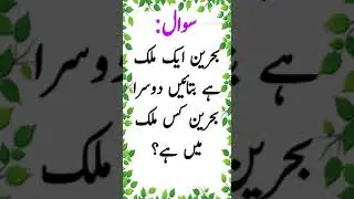 Pakistan general knowledge question | pakistan quiz with answer | interesting fact pakistan #shorts