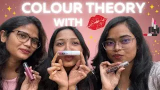 Colour Theory With Lipstick 💄💋 || Mars Matt Muse Mouse lipstick 😍 #mars #zudio #colors #youtube