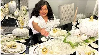 Cozy Thanksgiving Tablescape |Thanksgiving Tablescape Ideas | How To Style A Table For Thanksgiving