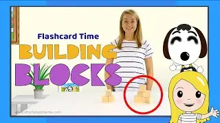 Let's Learn Numbers and Counting with Blocks | Flashcard Time