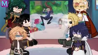 𝙋𝙧𝙤 𝙝𝙚𝙧𝙤𝙚𝙨 𝙧𝙚𝙖𝙘𝙩 𝙩𝙤 sanji | Onepiece | Strawhat | luffy | MHA BNHA | Deku | Gacha life