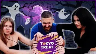 ΔΟΚΙΜΑΖΟΥΜΕ ΙΑΠΩΝΙΚΑ SNACKS ΜΕ ΚΑΣΣΙΑ ΚΑΙ ISTRATE | HALLOWEEN EDITION🎃
