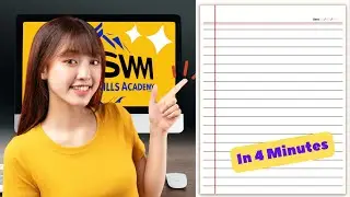 How to Design Note Book in Ms Word
