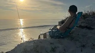 Catching MASSIVE sharks and red drum - Dauphin Island 