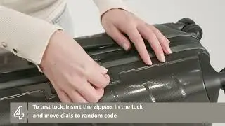 Инструкции по замкам Samsonite - TSA Коллекция Attrix