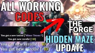 ALL NEW WORKING HIDDEN MAZE UPDATE CODES &mdash; OP REROLLS & ITEMS | The Forge Roblox Codes 2026
