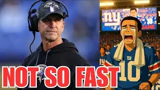 John Harbaugh, Giants NOT OFFICIAL As BATTLE Over 