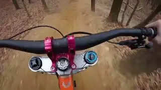 Riding Easy A at Rock Creek with trail breakdown