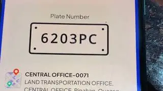 LTO Gumamit Tayo Ng LTO Tracker sa Pagkuha Ng Plaka