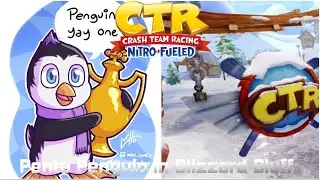Crash Team Racing Nitro-Fueled: Penta Penguin in Blizzard Bluff