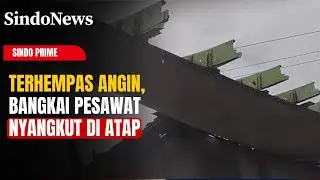 Insiden Tak Terduga, Puing Pesawat Terbang ke Atap Rumah Warga | Sindo Prime | 30/12