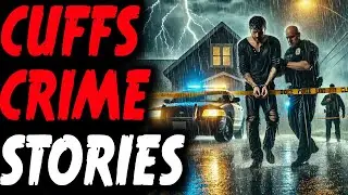True Crime Stories for Sleep with Rain Sounds | Criminal Stories for Sleep | Black Screen | Vol 7.