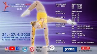 CZECH AEROBIC OPEN 2025 - SUNDAY - FINALS - PART 1