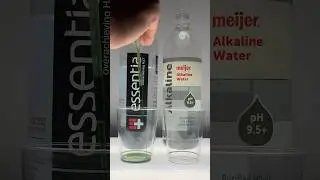 Alkaline water is a hoax 🧪💧 #science #chemistry #experiment