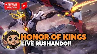 🟠LIVE | HONOR OF KINGS | RUSHANDO COM ARAGAMES | LIVE VERTICAL