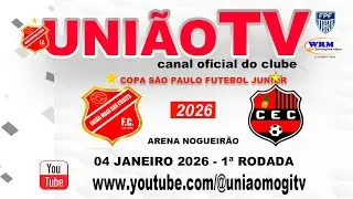 UNIÃO 2 vs 0 CONFIANÇA PB copa sp 26