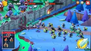 Castle Defense-Soldier tower defense strategy game (Android Gameplay) | Pryszard Gaming