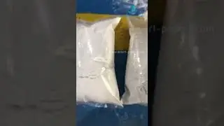 Big powder bag form fill seal packing machine with auger filler testing video