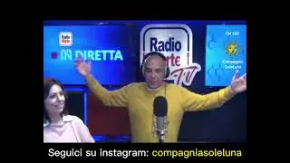 Compagnia SoleLuna Radio Marte La Radiazza Con Gianni Simioli e Serena Li Calzi un p&ograve; di musica folk