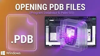 Opening PDB Files (Palm DB Viewer)