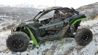 Can Am Maverick X3 XRS  Review Snowy Ride Highlights