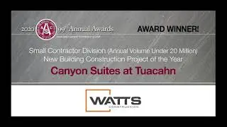 2020 New Building Construction Project of the Year - Small Contractor Division Projects