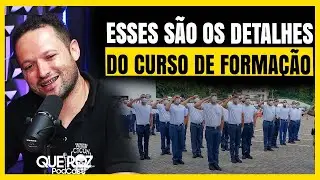 DETALHES SOBRE CURSO DE FORMAÇÃO DA PM, QUEIROZ PODCAST POR ANDREMISSIO QUEIROZ