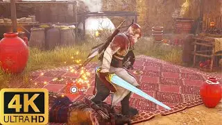【4K】ASSASSIN'S CREED ORIGINS Gameplay Part 27, THE OSTRICH