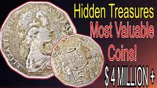 Top 6 Ultra Rare 5 cents Australian Valuable Coins! These Can Make You Rich!