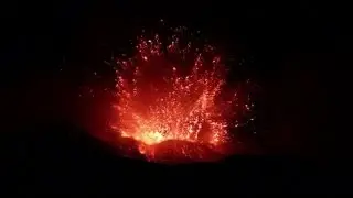 MOUNT ETNA'S STUNNING ERUPTION LIGHTS UP THE SKY - BBC NEWS