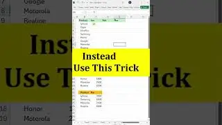 ✅Consolidate data in Excel 💯😱 #excel #office #spreadsheet
