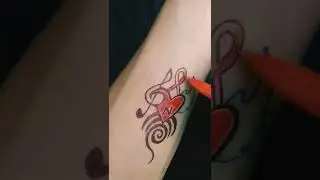 N Letter tattoo design.                #shorts #tattoo #all