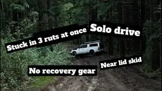 Getting STUCK with no one around| D&rsquo;Aguilar National Park (Mt Mee) Solo trip gets SKETCHY