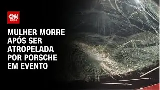 Mulher morre ap&oacute;s acidente com Porsche em evento de arrancada em SC | CNN PRIME TIME
