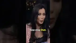 Cher brutally honest and sharp as always on Letterman. #Cher