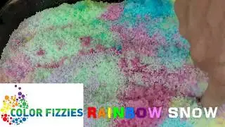 How To Make Rainbow Snow