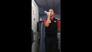 Spirit Airline's Singing Flight Attendant