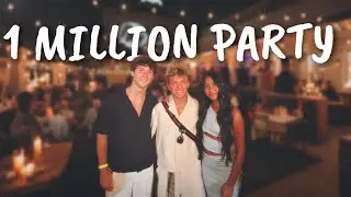 i went to PAULTOOREALL'S 1 MILLION PARTY!
