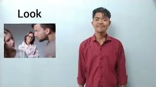 Study, Read, Learn, Write, Observe and Look in ISL - Indian Sign Language