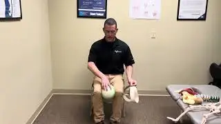 Belt and Ball Hip Strengthening