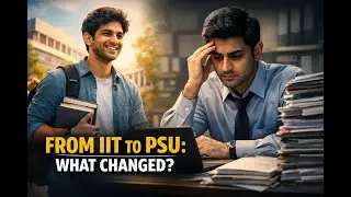 From IIT to PSU: What Changed? | The Silent Stress of India&rsquo;s Best Engineers #inspirecastpsu #psu