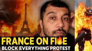 Paris 🇫🇷 on Fire 🔥France Travel Risk 2025 | Visa & Tourist Advisory |