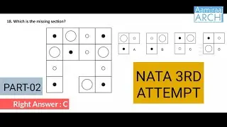 NATA 2021 | Spatial Ability Part-2 | MCQ, MSQ In Nata | Nata Important question
