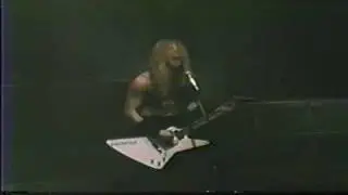 Metallica Am I Evil Live in 1986 at Quebec City Canada