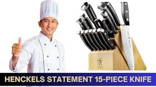 Henckels Statement 15-piece Knife Block Set | The Kitchen Network