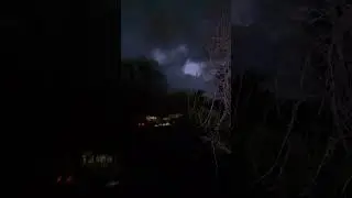 Lightning Timelapse #weather #tornadoseason